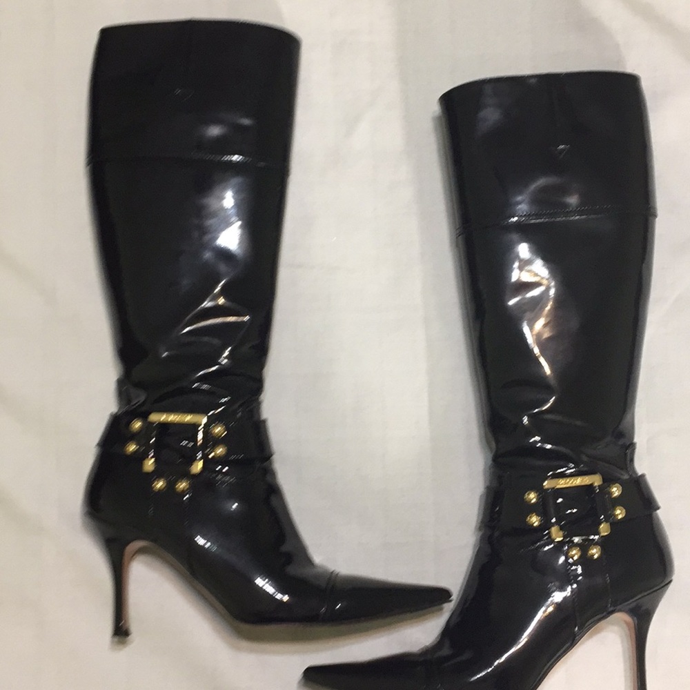 Luciano Padovan Patent Boots